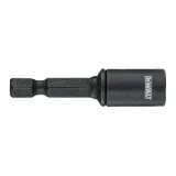 Голівка торцева магнітна DeWALT Impact, знімна, 8/75 мм. 1/4