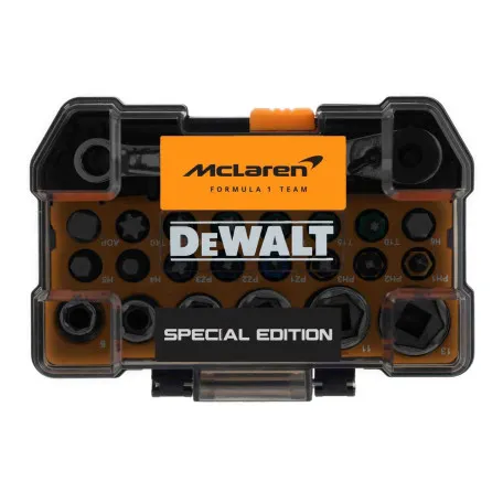 Набір біт і торцевих головок DeWALT, 24 предмети (DT70906)
