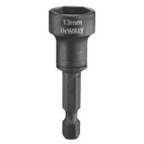 Голівка торцева магнітна DeWALT Impact, знімна, 13/75 мм. 1/4