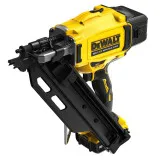 Пістолет цвяхозабивний акумуляторний безщітковий DeWALT, 18 В, кріплення 50 - 90 мм, магазин 55 шт. (DCN930P2)