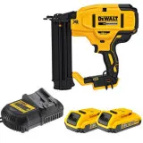 Пістолет цвяхозабивний акумуляторний безщітковий DeWALT, 18 В, кріплення 15 - 54 мм, магазин 110 шт. (DCN680D2)