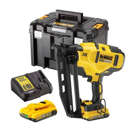 Пістолет цвяхозабивний акумуляторний безщітковий DeWALT, 18 В, кріплення 32 - 63 мм (DCN660D2)