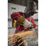 Шліфмашина кутова - болгарка акумуляторна безщіткова DeWALT, 18 В, диск 125 мм (DCG405P3)