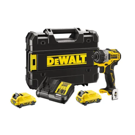 Шурупокрут акумуляторний безщітковий DeWALT, 12 В, 8 Н·м, 1 ⁄ 4 (DCF601D2)