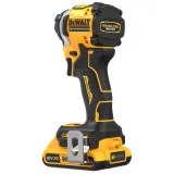 Шурупокрут ударний акумуляторний безщітковий DeWALT, 18 В, 206 Н·м, 1 ⁄ 4 (DCF850D2T)