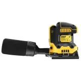 Шлифмашина вибрационная аккумуляторная DeWALT, 18 В, подошва 115х108 мм (DCW200NT)