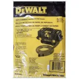 Мішки одноразові паперові для пилососа DeWALT (DCV9401)