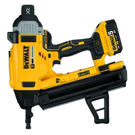 Пістолет цвяхозабивний акумуляторний безщітковий DeWALT, 18 В, кріплення 13 - 57 мм, магазин 33 шт. (DCN890P2)
