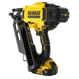 Пістолет цвяхозабивний акумуляторний безщітковий DeWALT, 18 В, кріплення 50 - 90 мм, магазин 55 шт. (DCN930P2)