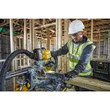Пила торцовочная аккумуляторная бесщёточная DeWALT, 54 В, диск 250 мм, рез 90 мм (DCS727N)