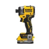 Шурупокрут ударний акумуляторний безщітковий DeWALT, 18 В, 282 Н·м, 1 ⁄ 4 (DCF860E2T)