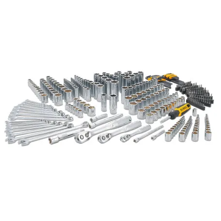 Набор головок, бит, шестигранных ключей 1/4, 3/8, 1/2, 341 предмет DeWALT (DWMT45341-1)