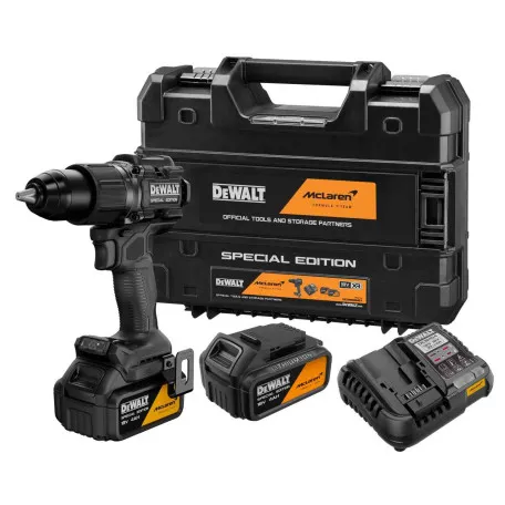 Дриль-шурупокрут, акумуляторний, ударний, DeWALT McLaren F1 Team, 90 Нм, 18В (DCD86MM2T)