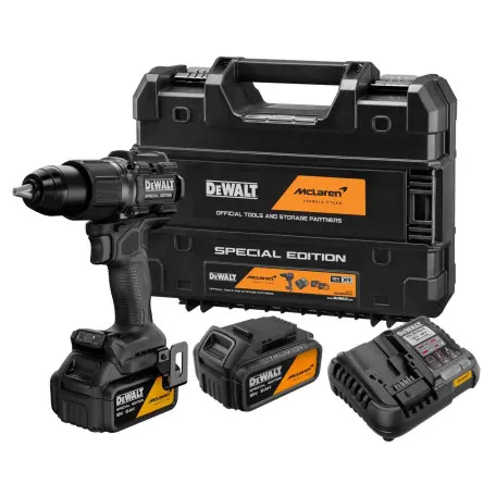 Дриль-шурупокрут, акумуляторний, DeWALT, 2000 об/хв, 90 Нм, 18В (DCD86MP2T)
