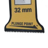 Полотно погружное DeWALT BiM EXTREME для многофункционального инструмента 32 мм (DT20774)