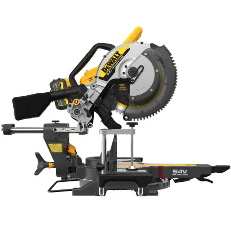 Пила торцовочная аккумуляторная бесщёточна DeWALT, 54 В, диск 305 мм, рез 112 мм (DCS781X2)