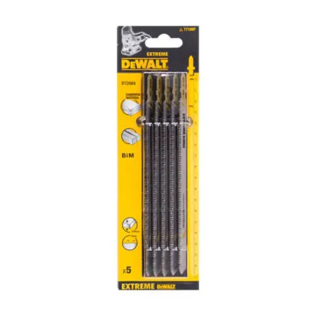 Полотно DeWALT BiM EXTREME для сендвіч-матеріалів та товстого металу 180 мм, 5 шт (DT2084)
