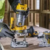 Фрезер (тример) акумуляторний безщітковий DeWALT 18В (DCW604P2)