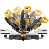 Пила торцовочная аккумуляторная бесщёточна DeWALT, 54 В, диск 305 мм, рез 112 мм (DCS781X2)