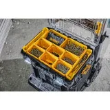 Органайзер з прозорою кришкою DeWALT TSTAK, 440x333x119мм. (DWST82968-1)