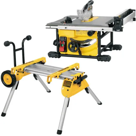 Пила настільна-циркулярна мережева + стол DE7400 DeWALT, 1850 Вт, диск 210 мм (DWE7485RS)