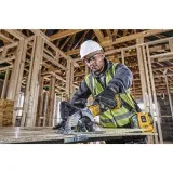 Пила дискова акумуляторна безщіткова компактна DeWALT 18В, 115х9,5 мм (DCS571NT)