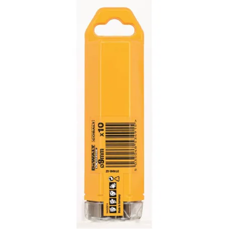 Свердло по металу, DeWALT, EXTREME COBALT, 9x125 мм (DT4940)