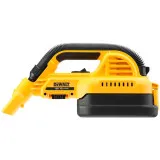 Пилосос ручний акумуляторний DeWALT 18В XR для сухого та вологого прибирання, 1.9л (DCV517N)