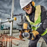 Шліфмашина кутова - болгарка акумуляторна безщіткова DeWALT, 18 В, диск 125 мм, без АКБ та ЗП (DCG406NT)