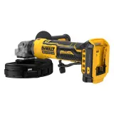Кутова шліфувальна машина (болгарка) акумуляторна безщіткова DeWALT 18В, 125 мм, Paddle Switch (DCG404NT)