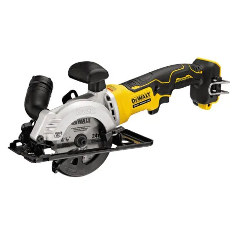 Пила дискова акумуляторна безщіткова компактна DeWALT 18В, 115х9,5 мм (DCS571NT)
