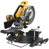 Пила торцовочная аккумуляторная бесщёточна DeWALT, 54 В, диск 305 мм, рез 112 мм (DCS781X2)