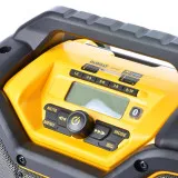 Зарядний пристрій-радіоприймач DeWALT DCR027, для акумуляторів Li-Ion 18В/54В XR, струм 10А, (DCR027)