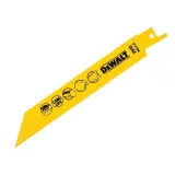 Полотно пильне біметалічне DeWALT 152 мм, 18 TPI, 5 шт (DT2384)