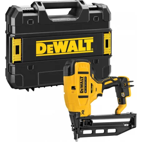 Пістолет цвяхозабивний акумуляторний безщітковий DeWALT, 18 В, кріплення 32-64 мм, магазин 110 шт., без АКБ та ЗП (DCN662NT)