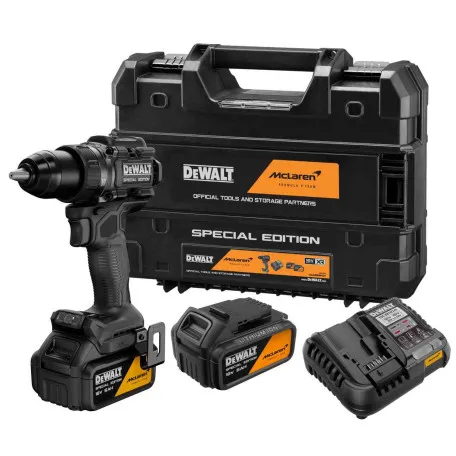 Дриль-шурупокрут, акумуляторний, DeWALT McLaren F1 Team, 90 Нм, 18В (DCD81MP2T)