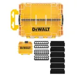 Футляр для бит системы DeWALT TSTAK Tough Case М, 265х178х46 мм. (DT70802)
