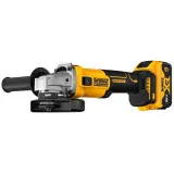 Шліфмашина кутова акумуляторна безщіткова DeWALT DCG407M2T (DCG407M2T)