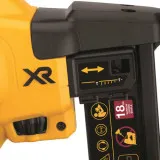 Степлер скобозабивной аккумуляторный бесщёточный DeWALT, 18 В, крепёж 12 - 38 мм, без АКБ и ЗУ (DCN681N)