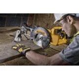 Пила торцювальна мережева DeWALT, 1300 Вт, диск 216 мм, різ 70 мм (DWS773)