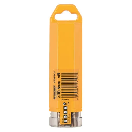 Сверло по металлу, DeWALT, EXTREME COBALT, 10.5x133 мм (DT4944)