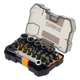 Набір біт і торцевих головок DeWALT, 24 предмети (DT70906)