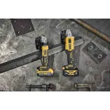 Кутова шліфувальна машина (болгарка) акумуляторна безщіткова DeWALT 18В, 125 мм, Paddle Switch (DCG404NT)