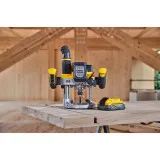Фрезер занурювальний акумуляторний безщітковий DeWALT 18В (DCW620H2)