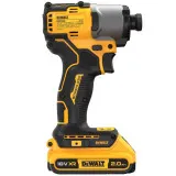 Шурупокрут ударний акумуляторний безщітковий DeWALT, 18 В, 192 Н·м, 1 ⁄ 4 (DCF840D2T)