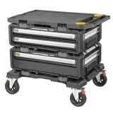 Робоча станція 4 в 1, (комплект ящиків на візку), DeWALT TOUGHSYSTEM 2.0 DXL, 760х650х700 мм. (DWST60520-1)