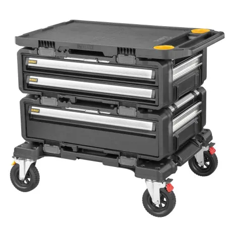 Робоча станція 4 в 1, (комплект ящиків на візку), DeWALT TOUGHSYSTEM 2.0 DXL, 760х650х700 мм. (DWST60520-1)