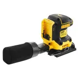 Шлифмашина вибрационная аккумуляторная DeWALT, 18 В, подошва 115х108 мм (DCW200NT)