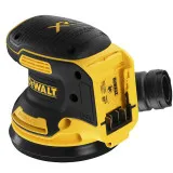 Шлифмашина эксцентриковая аккумуляторная бесщёточная DeWALT, 18 В, подошва 125 мм, без АКБ и ЗУ (DCW210N)