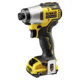 Шурупокрут акумуляторний ударний безщітковий DeWALT, 12 В, 163 Н·м, 1 ⁄ 4 (DCF801D2)